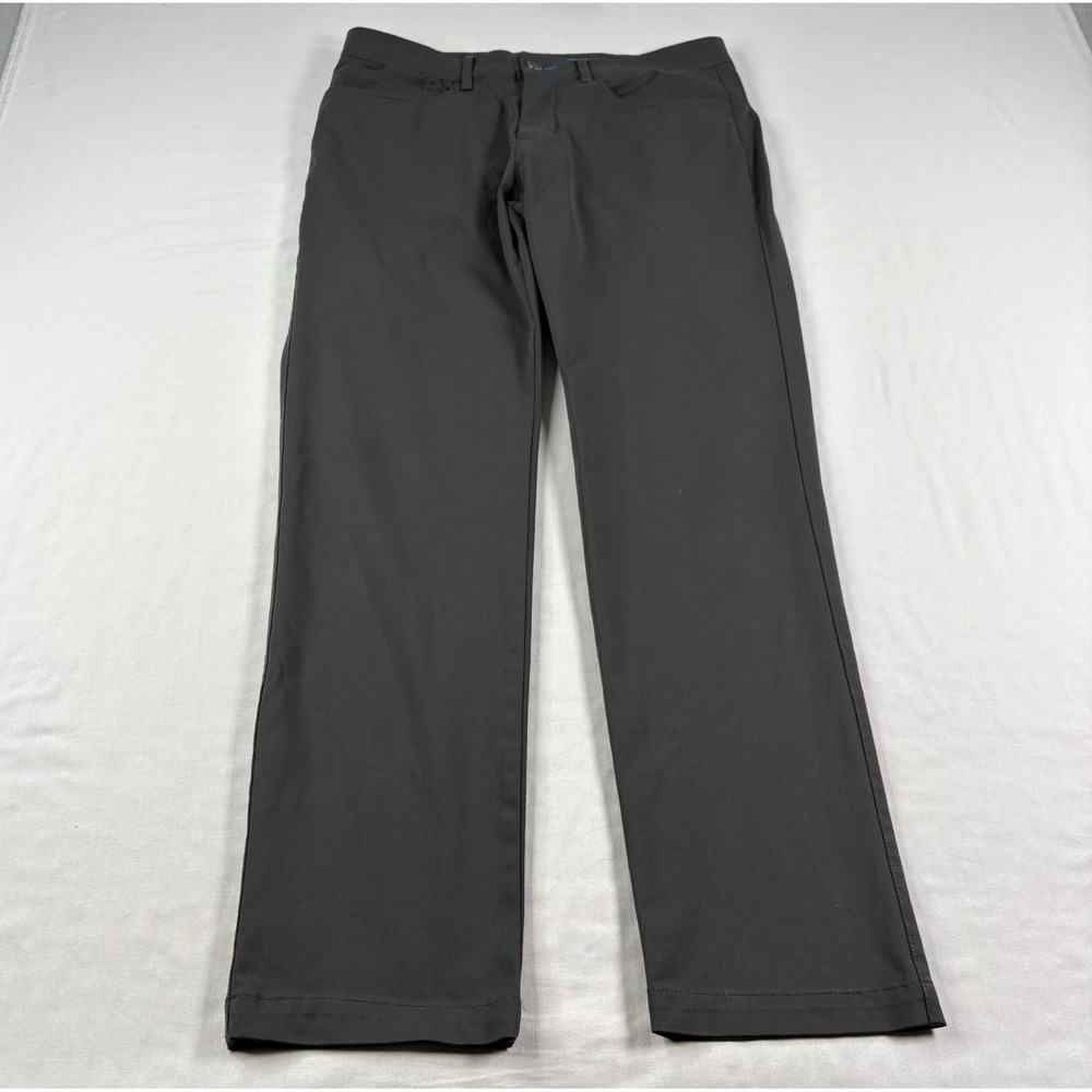 Twillory Pants Mens 30x30 Gray Chino Performance Golf Stretch Casual Preppy